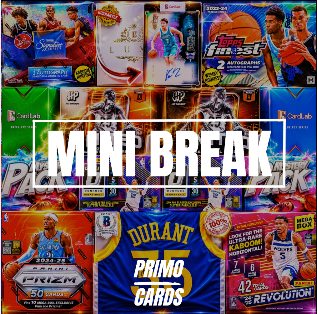 KD DISCOUNTED MINI!!! THE MONDAY KING KONG SLIM REAPER EXTRAVAGANZA!!! GUARANTEED KD SIGNED JERSEY & KON KNUEPPEL SIGNED ROOKIE CARD!!!! KABOOM AND DOWNTOWN CHASE IS ON & MORE!!! 30 SPOT RANDOM (6893)