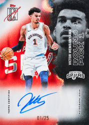 THE WEMBY CRUNCH TIME SUPER!! GUARANTEED KOBE BRYANT AUTOGRAPHED JERSEY & WEMBY CRUNCH TIME GOLD /10!!! HUNTING BRUNSON & FLAGG ROOKIE AUTOS!! HUGE CASE HIT CHASE (25+ BOXES)!! - 30 SPOT RANDOM (6856)