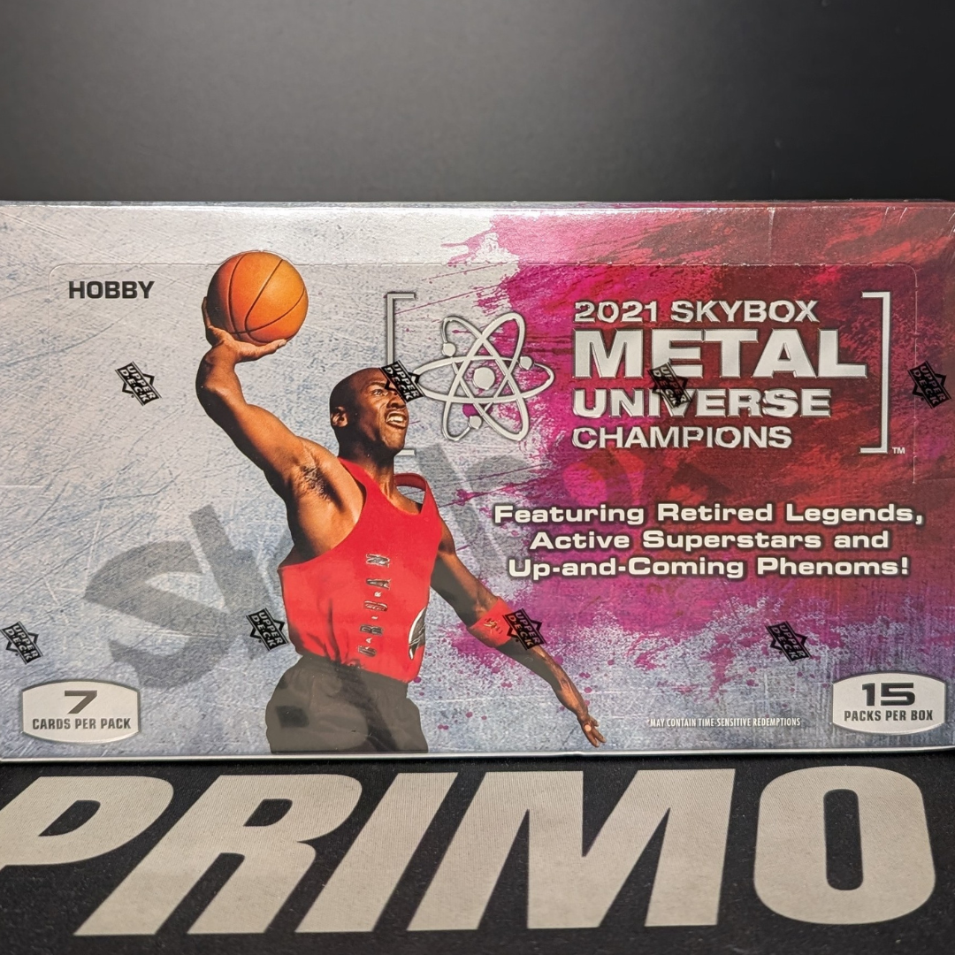 2021 Upper Deck Skybox Metal Universe Champions Hobby Box - Private Box Break