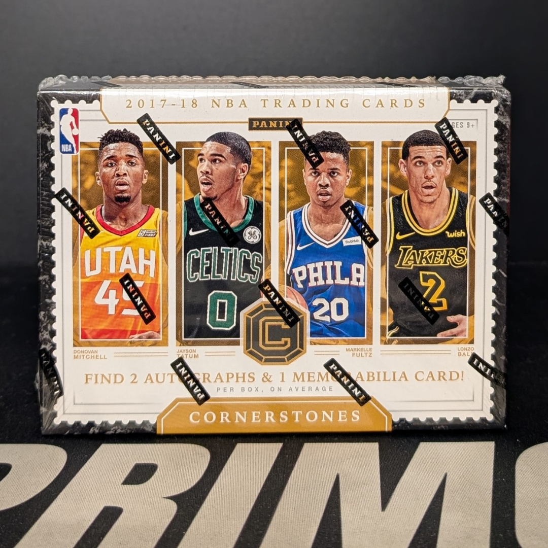 2017/18 Panini Cornerstones Basketball Hobby Box - Private NBA Break