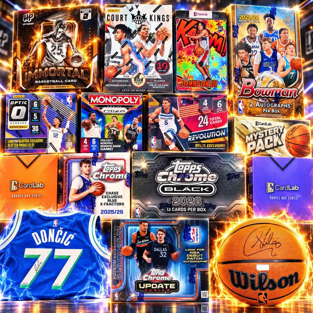THE FATHERS DAY FIRECRACKER!!! GUARANTEED LUKA FANATICS JERSEY, TRE KABOOM & STEPH CURRY AUTO BALL!! HUGE IMMORTAL HIT PARADE 4K CARD HUNT & FLAGG AUTO CHASE!! - 30 SPOT RANDOM (7103)