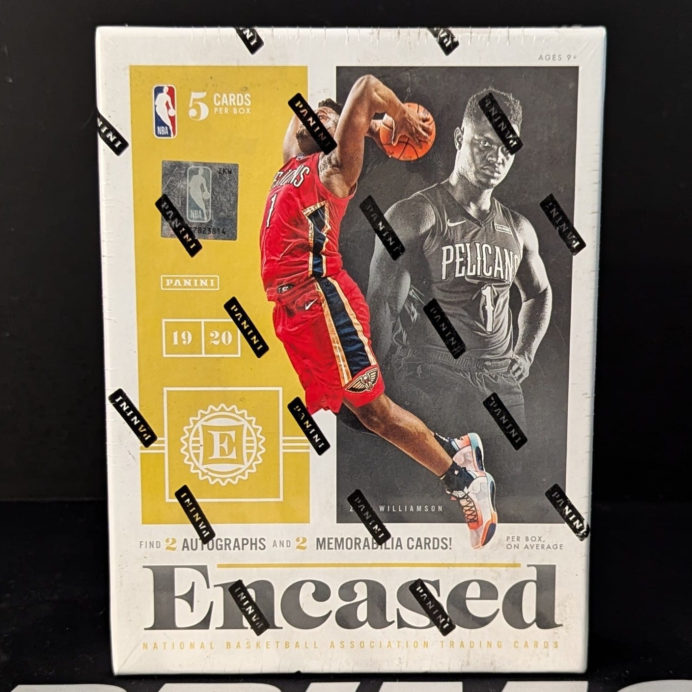 2019/20 Panini Encased Basketball Hobby Box - Private NBA Break