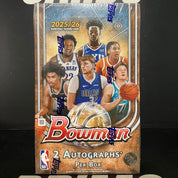 2025/26 BOWMAN CHROME HOBBY BOX!! HUGE PRODUCT CHASING ROOKIE AUTOS FROM FLAGG, HARPER AND #1 PICK AJ DYBANTSA!! 2 AUTOS INBOUND!! - 10 SPOT RANDOM (7019)