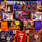 THE SLIM REAPER VS THE ALIEN!! GUARANTEED WEMBY ROOKIE PSA 10 & KD AUTOGRAPHED JERSEY!! UPPER DECK SKYBOX HOBBY BOX INBOUND!! PANINI KABOOM & DOWNTOWN HUNT!! - 30 SPOT RANDOM (6979)