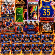 THE CAVS VS WARRIORS FINALS REMATCH!! GURANTEED KD WARRIORS JERSEY AND FLEER LEBRON!! HUGE HALF CASE OF UPDATE BLASTERS CHASING NBA DEBUT PATCHES!! - 30 SPOT RANDOM (7072)