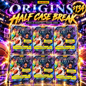BREAKING TONIGHT!! BRAND NEW RELEASE 2025/26 ORIGINS HALF CASE!! 18 AUTOS INBOUND HUNTING VJ, GIANNIS, DROSE AND WAY MORE!! HUGE BOOKLET CHASING!! - 30 SPOT RANDOM (7169)