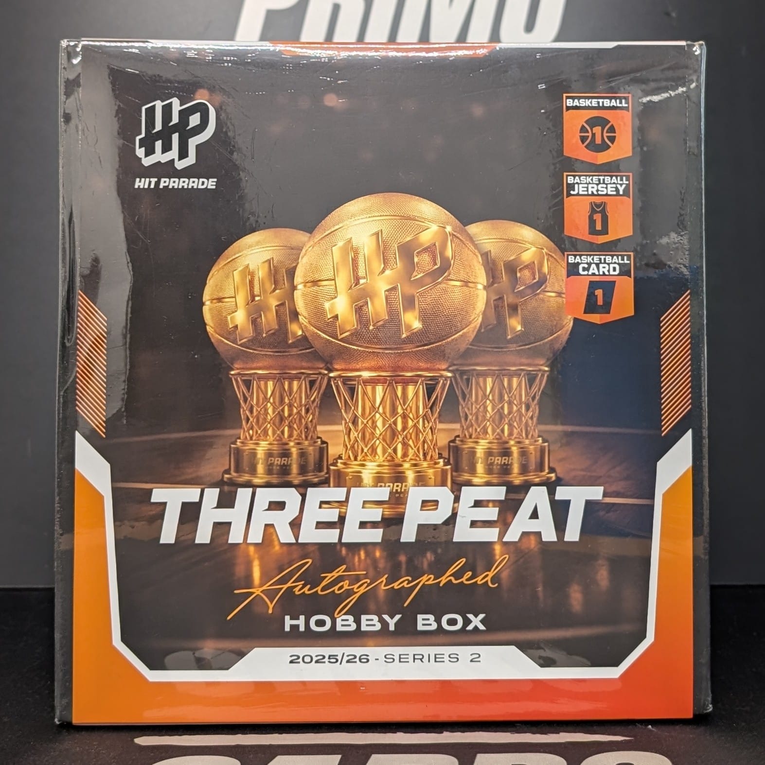 2025/26 Hit Parade Autographed Basketball Three Peat Series 2 Hobby Box - Private NBA Break