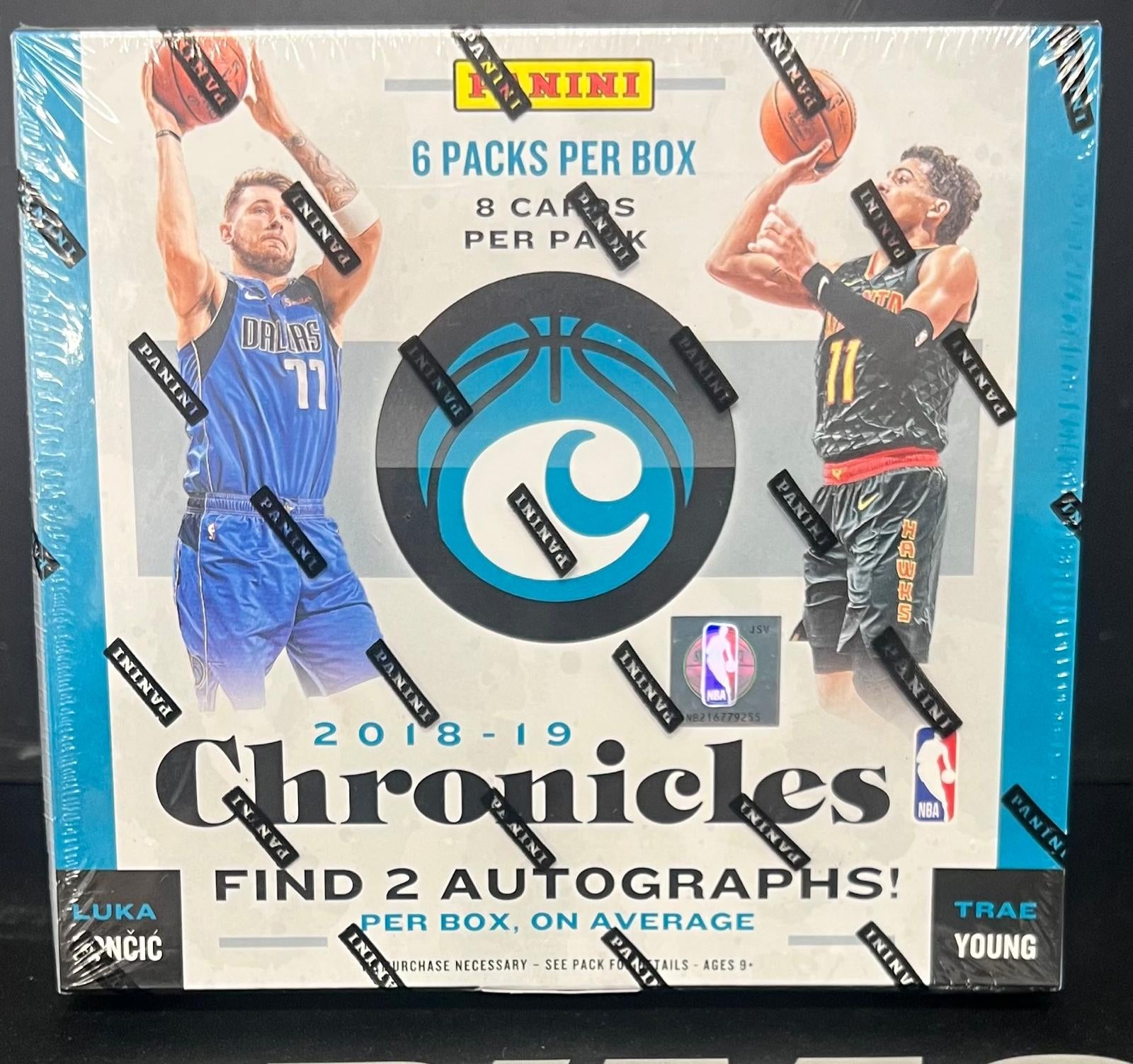2018/19 Panini Chronicles Basketball Hobby Box - Private NBA Break