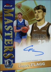 2025 Topps Finest Cooper Flagg Masters Refractor Auto