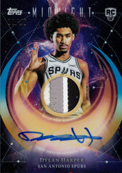 2025 Midnight Dylan Harper Moonlight ROOKIE Patch Auto /25