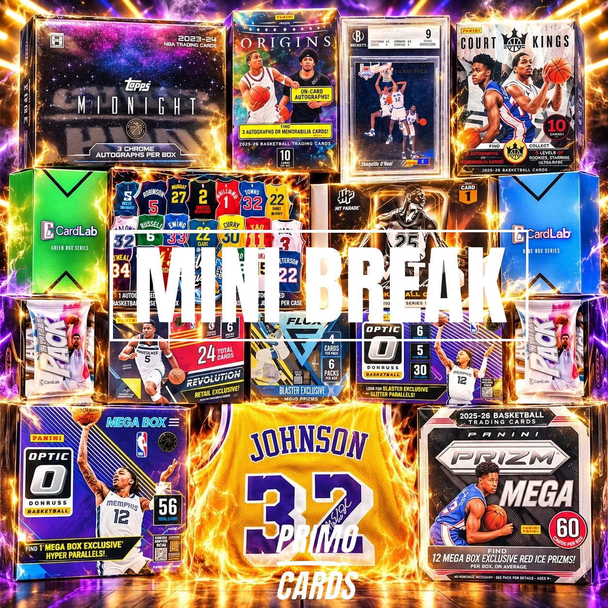 DIESEL MINI!!! BREAKING TONIGHT!!! MAGIC AND SHAQ CHAMPION DUO MIX!!! - GUARANTEED SHAQ ROOKIE BGS 9 & MAGIC SIGNED JERSEY!! ALSO HUNTING BOOKLETS WEMBY ROOKIE AUTOS & MORE!!! - 30 SPOT RANDOM (7178)