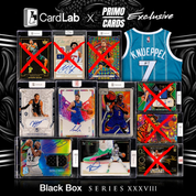 ONE TIME DISCOUNTED BOX 7 BIGGEST CARDLAB BLACK YET!! BREAKING TODAY!! HUGE LUKA & WEMBY AUTO CHASING!! SHAI, CURRY SSPS, SHAQ, KON, CHET CRAZY AUTOS GALORE!! - 10 SPOT RANDOM (6900)