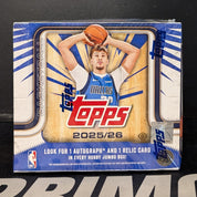 2025/26 TOPPS JUMBO HOBBY BOX!!! HUNTING HUGE FLAGG, WEMBY & LEBRON AUTOS!!! ALL KINGS & HOME COURT SSP CHASE!! - PICK YOUR TEAM (6225)