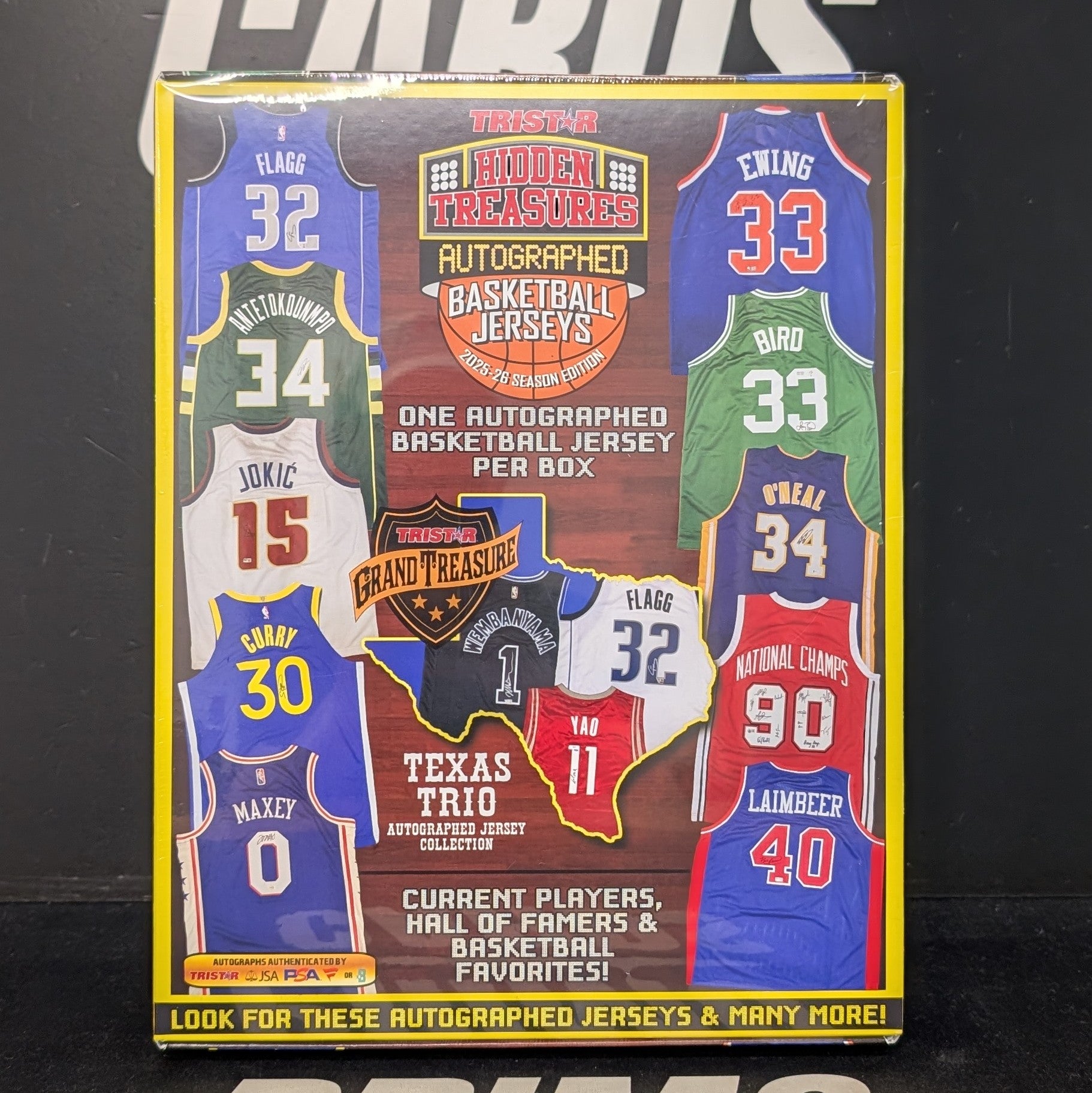 2025 Tristar Hidden Treasures Autographed Basketball Jersey Box  - Private NBA Break