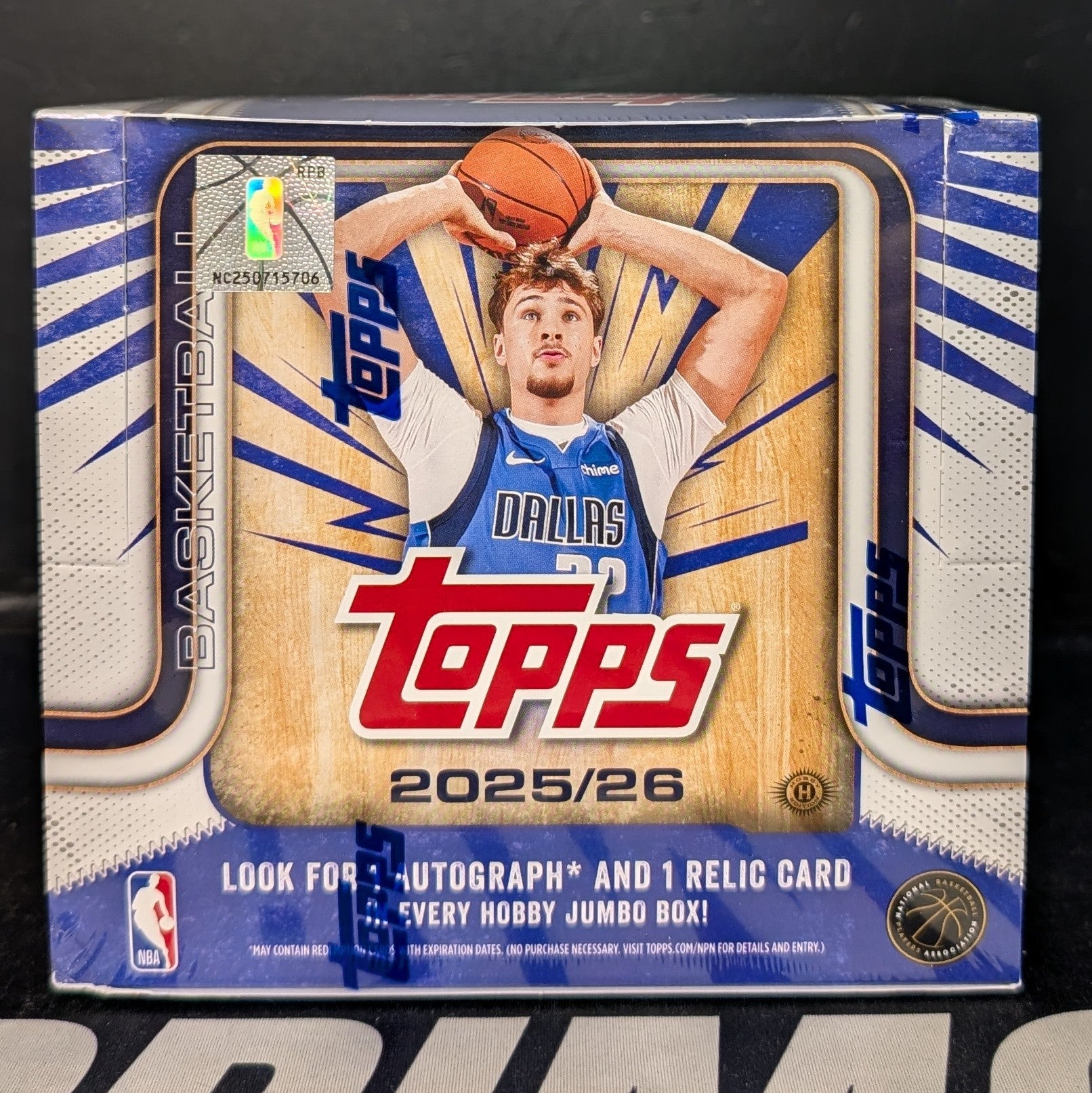 2025/26 Topps Basketball Jumbo Hobby Box - Private NBA Break