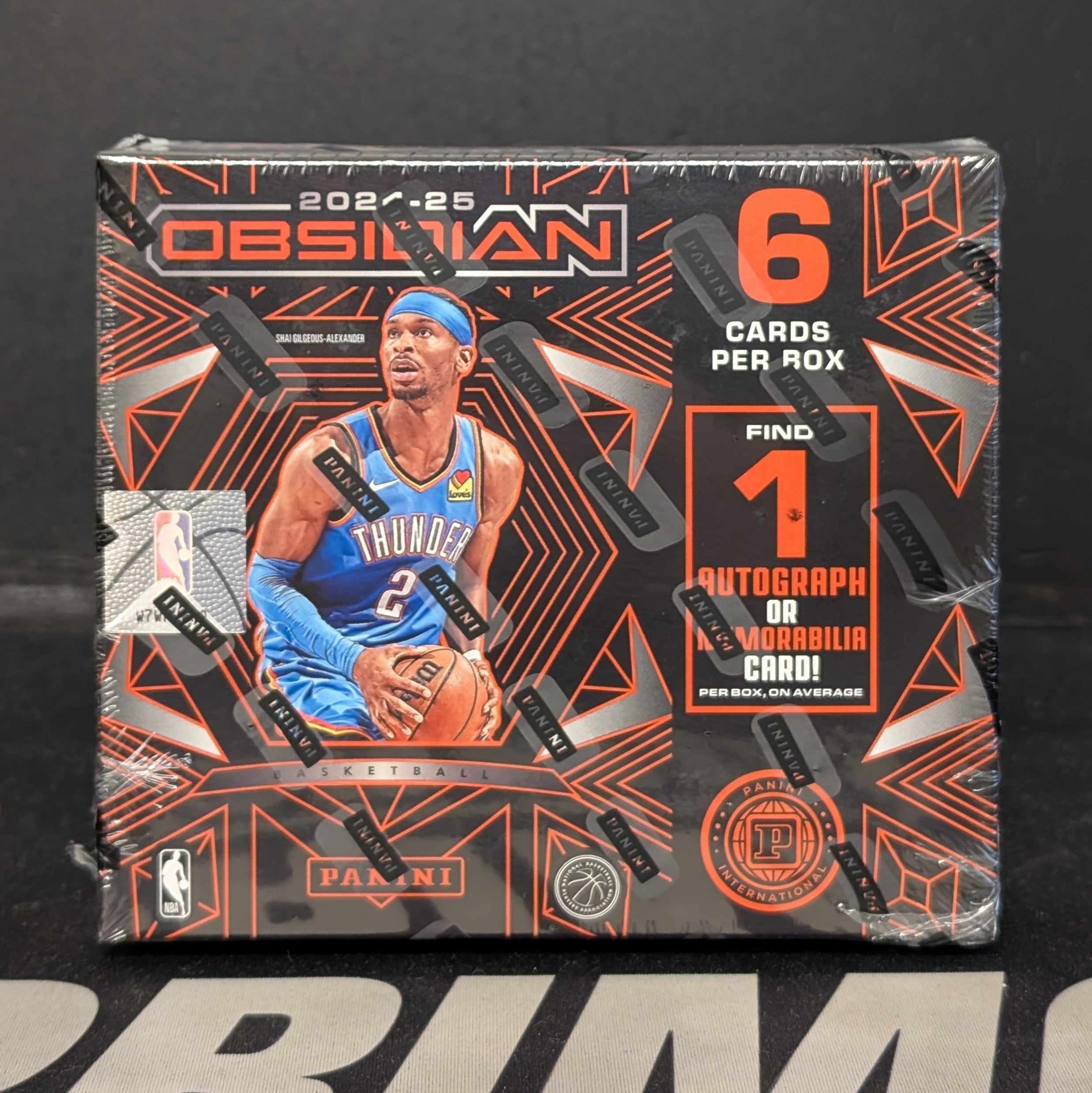 2024/25 Panini Obsidian Basketball International Hobby Box - Private NBA Break
